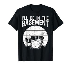 Drummer Art T-Shirt for Drumming Lovers