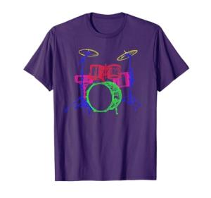 80s Drumming Gift Drum Instrument T-shirt