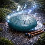 REGIS 6-Inch Steel Tongue Drum with 8 Notes