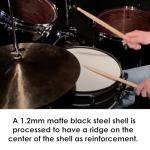 Tama Steel Snare Drum - 5.5 Inches X 14 Inches - Black Black