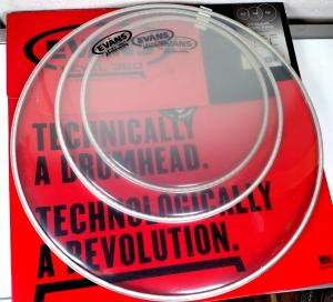 Evans G1 Clear Drum Heads