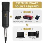 TONOR Professional Cardioid Studio Mic Kit with Accessories