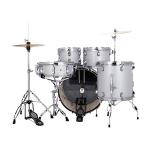 Ludwig Accent Complete Drum Set + Wuhan Cymbals, Silver