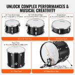 VEVOR 5-Piece Full Size Adult Drum Set