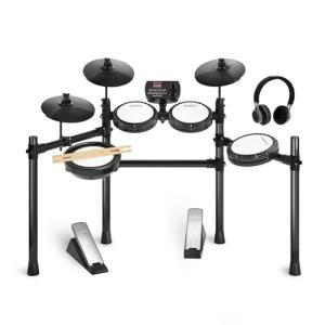 MOSEN Electric Drum Set with Mesh Pads and Sounds