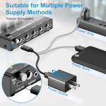 Mini Audio Mixer for Sub-Mixing, 4-Channel with Independent Control