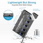 Mini Audio Mixer for Sub-Mixing, 4-Channel with Independent Control