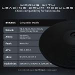 Lemon 13" Ride/Crash Electronic Cymbal