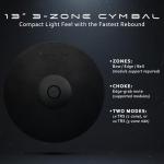 Lemon 13" Ride/Crash Electronic Cymbal