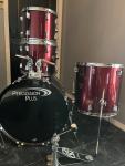 Percussion Plus Complete 5-Piece Acoustic Drum Set