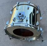 1980s Remo Quadura 22" Bass Drum, Gold Finish