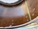 1980s Remo Quadura 22" Bass Drum, Gold Finish