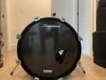 Slingerland Chrome 4-Piece Drum Set