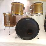 Pearl Mahogany Drum Set with Double-Tom Mount