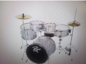 Rogue Black Steel Drum with 5 Accessories