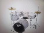 Rogue Black Steel Drum with 5 Accessories