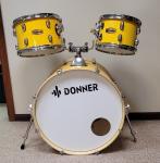 Donner 5-Piece Full-Size Acoustic Drum Set