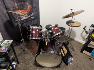 DDRAM D2 Acoustic Drum Set with Cymbals & Extras