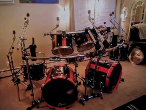 PDP Custom 8-Piece Drum Kit with Gibraltar Rack