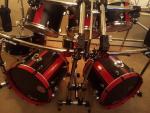 PDP Custom 8-Piece Drum Kit with Gibraltar Rack