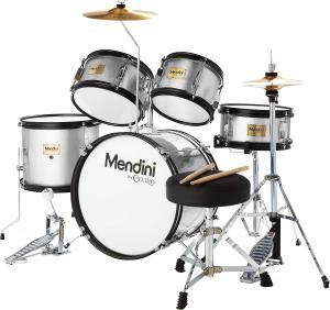 Mendini Kids Starter Drum Set - Bass, Toms, Snare