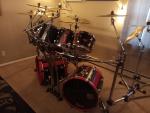 PDP Custom 8-Piece Drum Kit with Gibraltar Rack