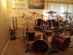 PDP Custom 8-Piece Drum Kit with Gibraltar Rack