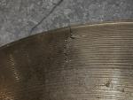 16" Sabian AAX Metal Crash Cymbal