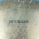 Wuhan 16" China Crash Cymbal - Authentic Sound