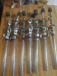 Set of 7 Yamaha Medium Cymbal Boom Arms