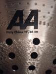 Sabian 19" Chad Smith Holy China Cymbal