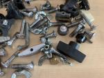 80+ Assorted Wing Nut Bolt Drum Hardware Parts