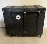 Vintage Anvil Drum Hardware TrapCase with Wheels