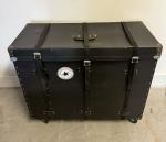 Vintage Anvil Drum Hardware TrapCase with Wheels
