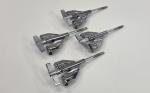 TAMA Vintage Chrome Bass Drum Claws and Rods