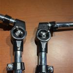 14” Drum Tom Arms with Chrome Black Hardware