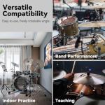 EASTROCK Snare Drum Cymbal Mount Clamp