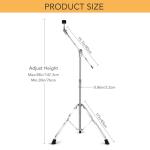 Seteol Adjustable Boom Cymbal Stand Set (4 Pack)