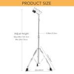Cymbal Stand Set: 2 Straight & 2 Boom