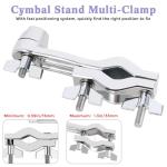 RANMING Adjustable Cymbal Stand Clamp for Splash Cymbals
