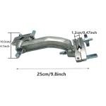 TUOREN 360° Dual Drum Accessory Clamp