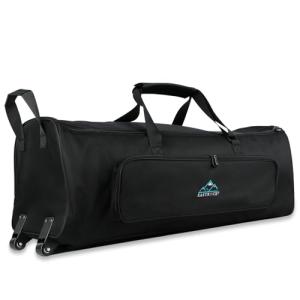 EASTROCK Heavy-Duty Rolling Drum Hardware Bag
