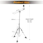 Millsten Adjustable Boom Cymbal Stand - 2 Pack