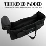 EASTROCK Heavy-Duty Rolling Drum Hardware Bag