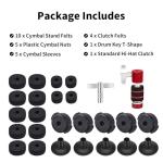 26PCS Cymbal Replacement Kit for Drum Set