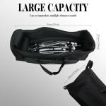 EASTROCK Heavy-Duty Rolling Drum Hardware Bag