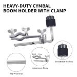 Seteol Cymbal Boom Arm Holder and Clamp