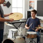 Veemoon 8" Brass Crash Cymbal for Drummers