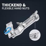 Seteol Cymbal Boom Arm Holder and Clamp