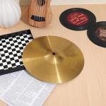 Veemoon 8" Brass Crash Cymbal for Drummers